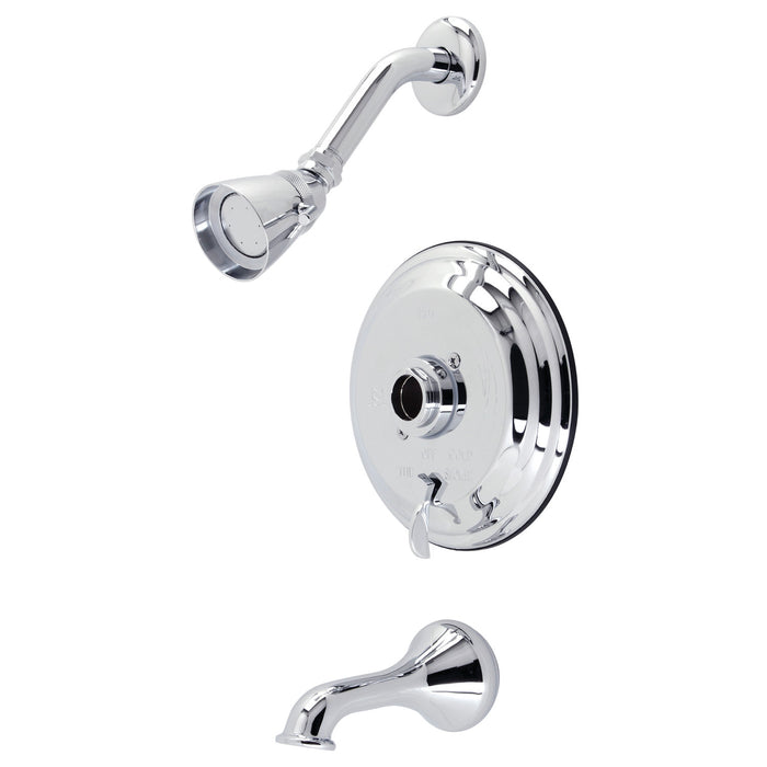 Kingston Brass KB36310TLH Single-Handle Pressure Balanced Tub and Shower Faucet, Trim Only without Handle, Polished Chrome
