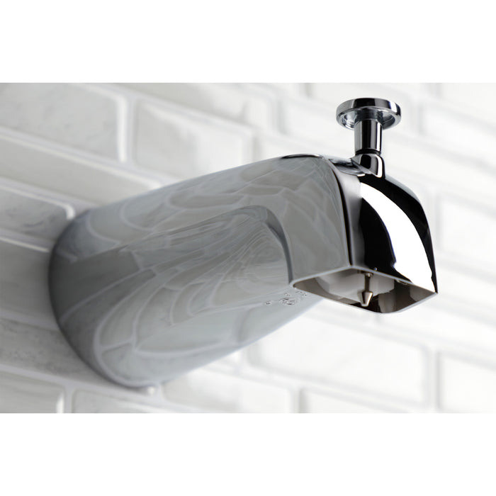 Kingston Brass KB3631TLH Pressure Balanced Tub and Shower Faucet, Trim Only without Handle, Polished Chrome