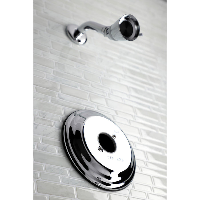 Kingston Brass KB3631TSLH Single-Handle Pressure Balanced Shower Faucet, Trim Only without Handle, Polished Chrome