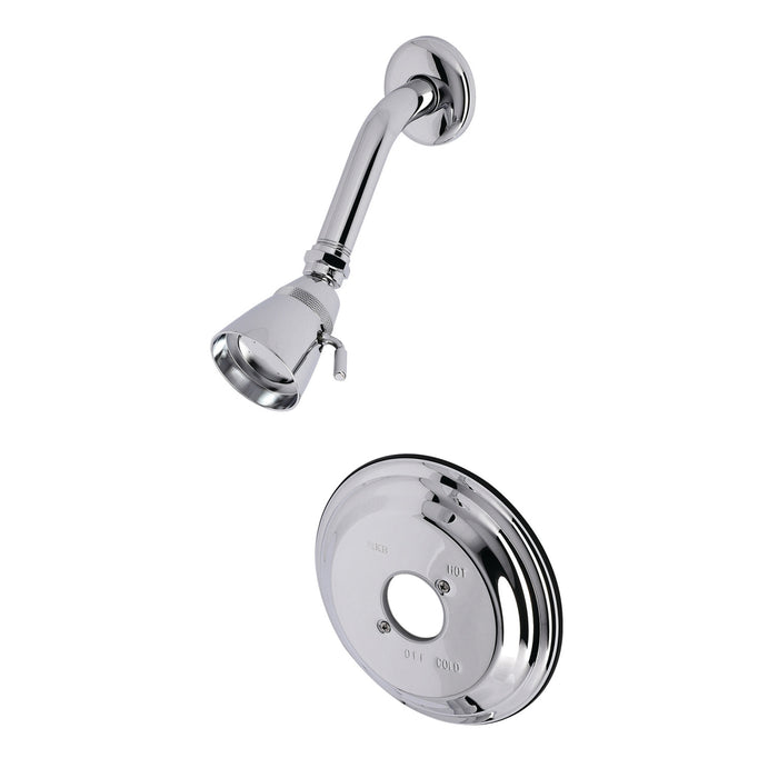 Kingston Brass KB3631TSLH Single-Handle Pressure Balanced Shower Faucet, Trim Only without Handle, Polished Chrome