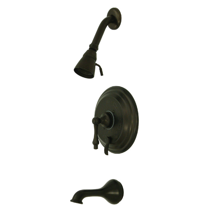 Kingston Brass KB36350ALT Single-Handle Pressure Balanced Tub and Shower Faucet, Trim Only, Oil Rubbed Bronze