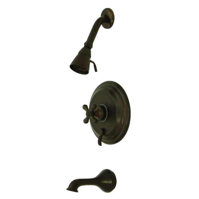 Kingston Brass KB36350AXT Single-Handle Pressure Balanced Tub and Shower Faucet, Trim Only, Oil Rubbed Bronze