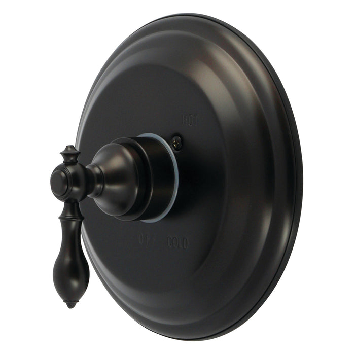 Kingston KB3635ACLE American Classic Single-Handle Pressure Balanced Shower Valve and Trim Set - Valve Included, Oil Rubbed Bronze