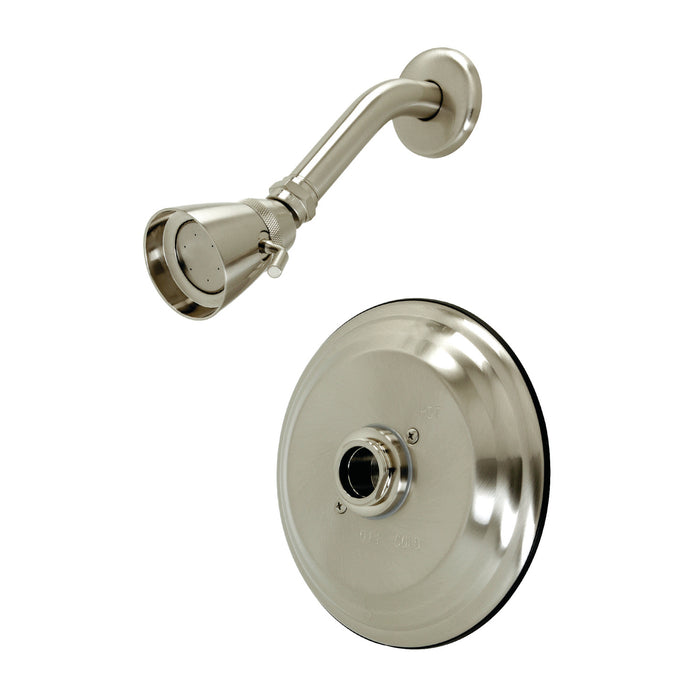 Kingston Brass KB3638TSLH Single-Handle Pressure Balanced Shower Faucet, Trim Only without Handle, Brushed Nickel