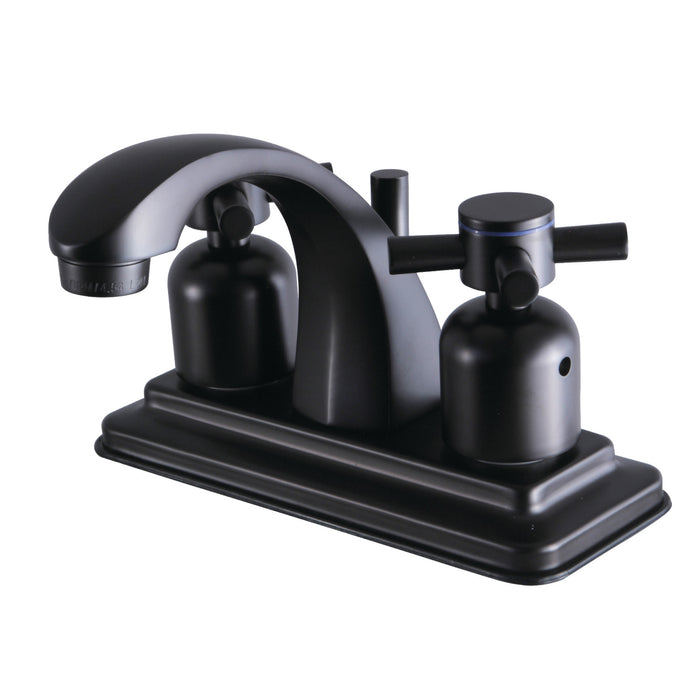 Kingston Brass KB4645DX Concord Double-Handle 4" Centerset Bathroom Faucet with Pop-Up Drain, Oil Rubbed Bronze