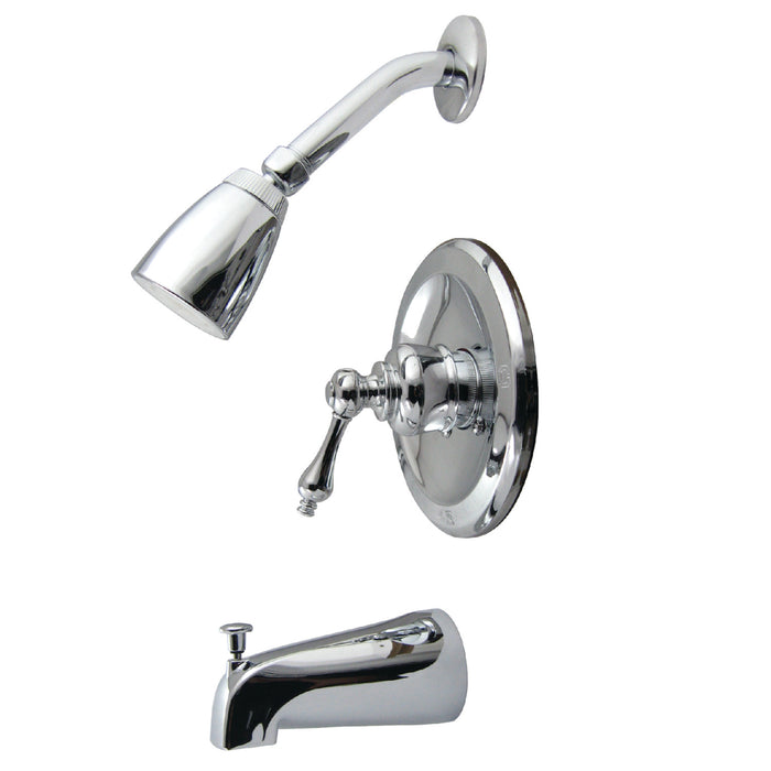 Kingston Brass KB531AL Single-Handle Tub and Shower Faucet, Polished Chrome