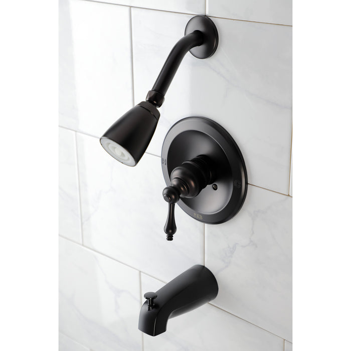 Kingston Brass KB535AL Single-Handle Tub and Shower Faucet, Oil Rubbed Bronze
