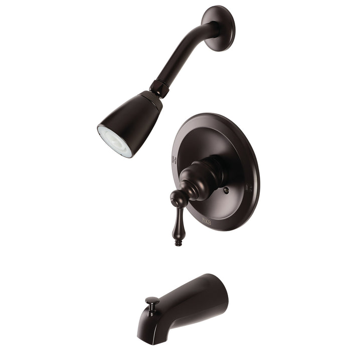 Kingston Brass KB535AL Single-Handle Tub and Shower Faucet, Oil Rubbed Bronze