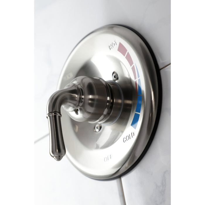 Kingston Brass KB538NML Single-Handle Tub and Shower Faucet, Brushed Nickel