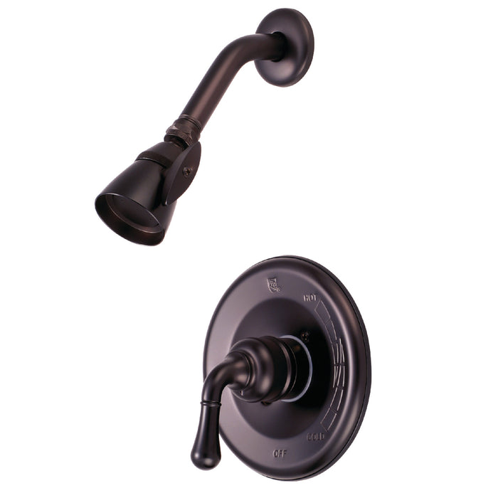 Kingston Brass KB635SO Magellan Single-Handle Pressure Balanced Shower Faucet, Oil Rubbed Bronze