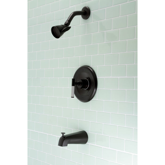 Kingston Brass KB6635CKL Kaiser Single-Handle Pressure Balanced Tub and Shower Faucet, Oil Rubbed Bronze