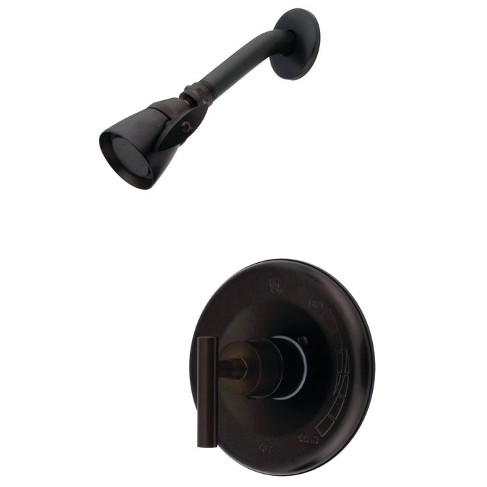 Kingston Brass KB6635CMLSO Manhattan Single-Handle Pressure Balanced Shower Faucet, Oil Rubbed Bronze