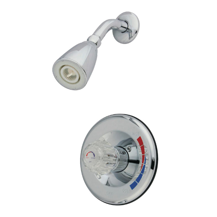Kingston Brass KB681SO Single-Handle Pressure Balanced Shower Faucet, Polished Chrome