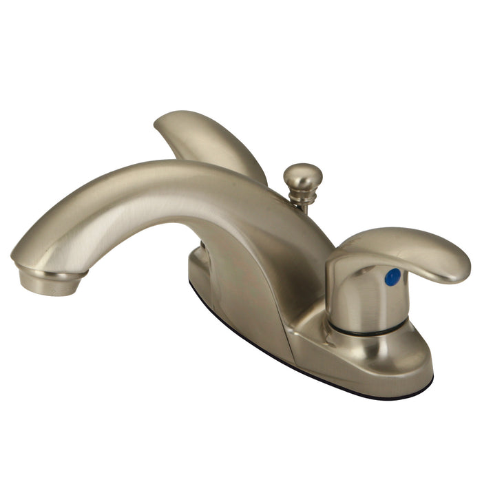 Kingston Brass KB7648LL Legacy Double-Handle 4" Centerset Bathroom Faucet with Pop-Up Drain, Brushed Nickel