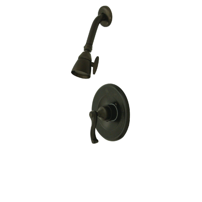 Kingston Brass KB8635FLSO Royale Single-Handle Pressure Balanced Shower Faucet, Oil Rubbed Bronze