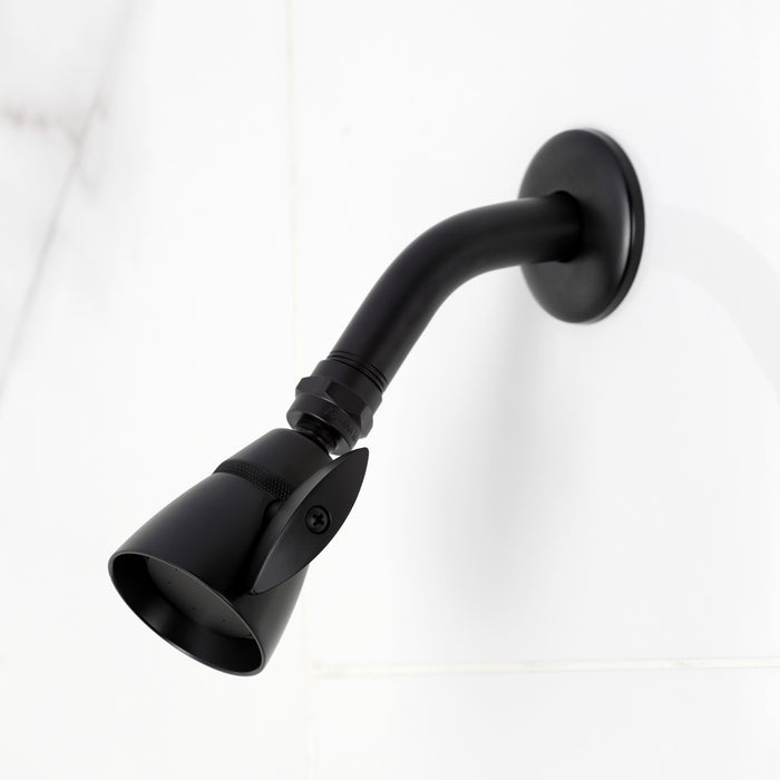 Kingston Brass KB8650CQLSO Claremont Single-Handle Pressure Balanced Shower Faucet, Matte Black