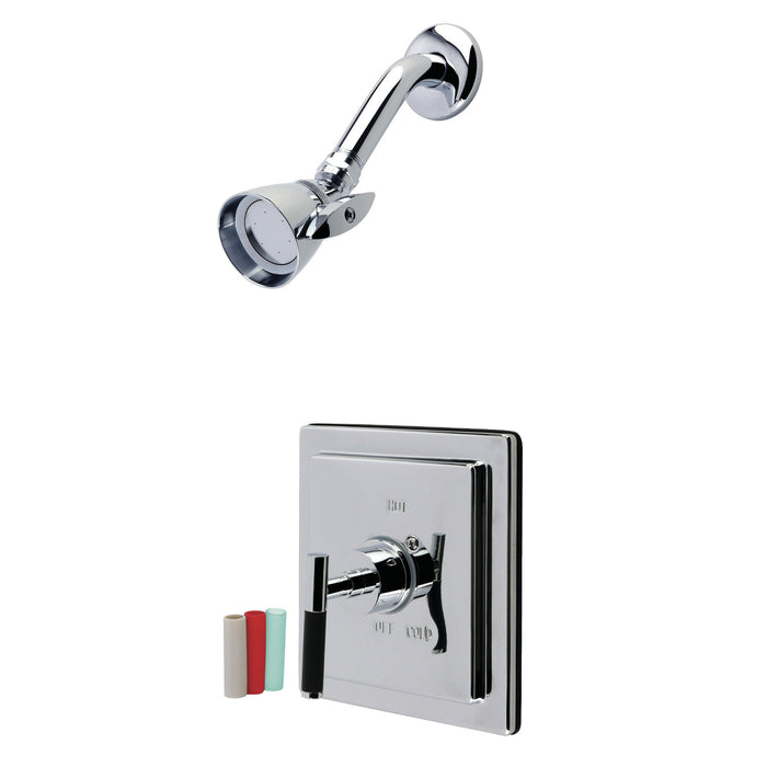 Kingston Brass KB8651CKLSO Kaiser Single-Handle Pressure Balanced Shower Faucet, Polished Chrome