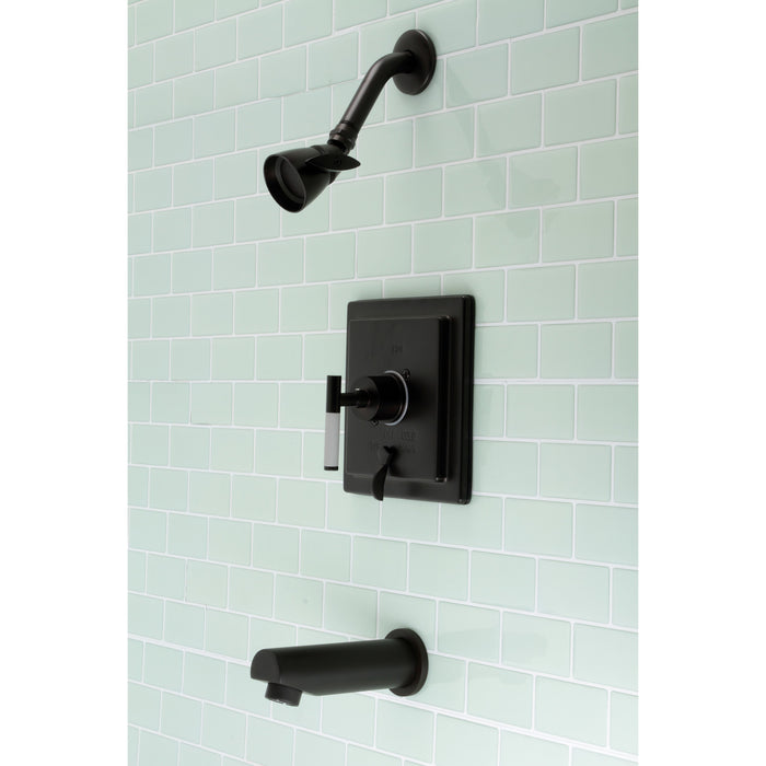 Kingston Brass KB86550CKL Kaiser Single-Handle Pressure Balanced Tub and Shower Faucet, Oil Rubbed Bronze