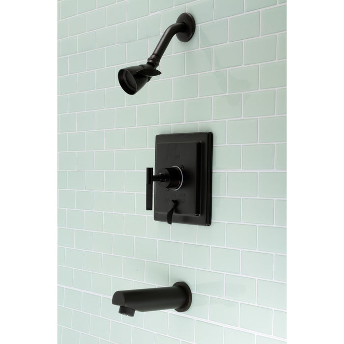 Kingston Brass KB86550CKL Kaiser Single-Handle Pressure Balanced Tub and Shower Faucet, Oil Rubbed Bronze