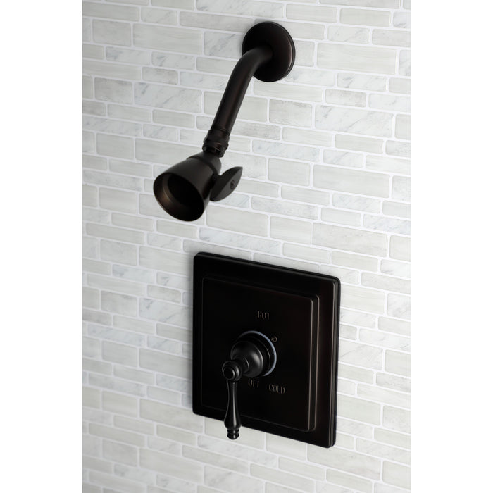 Kingston Brass KB8655ALTLT Single-Handle Pressure Balanced Shower Faucet, Trim Only, Oil Rubbed Bronze