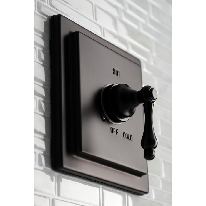 Kingston Brass KB8655ALTLT Single-Handle Pressure Balanced Shower Faucet, Trim Only, Oil Rubbed Bronze