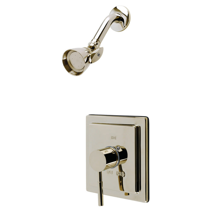 Kingston Brass KB8656DLSO Concord Single-Handle Pressure Balanced Shower Faucet, Polished Nickel
