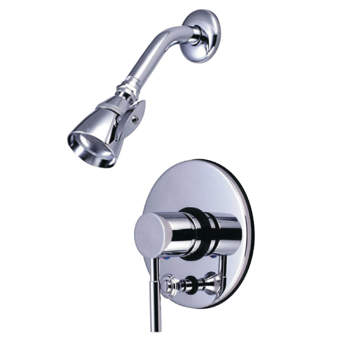 Kingston Brass KB86910DLSO Concord Shower Faucet with Diverter, Polished Chrome