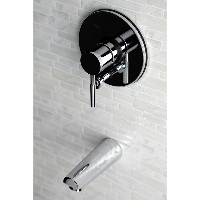 Kingston Brass KB86910DLTO Single-Handle Pressure Balanced Tub Faucet, Polished Chrome