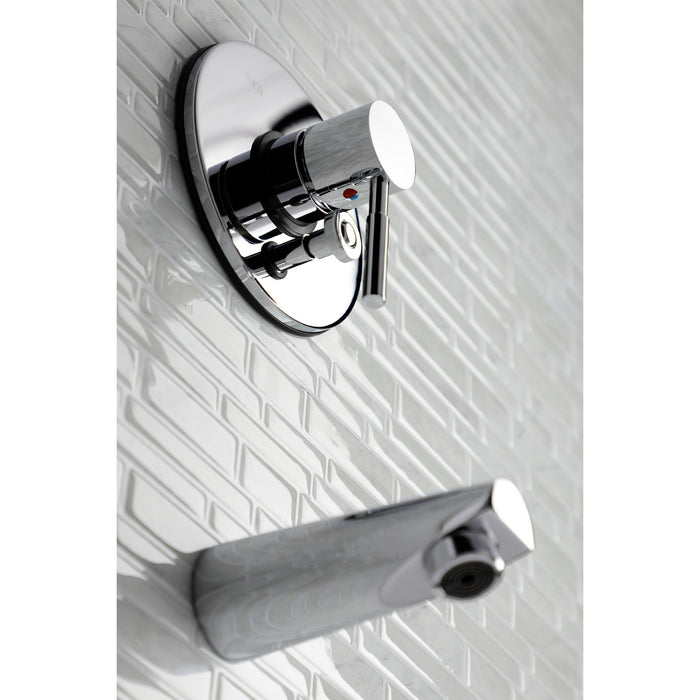 Kingston Brass KB86910DLTO Single-Handle Pressure Balanced Tub Faucet, Polished Chrome