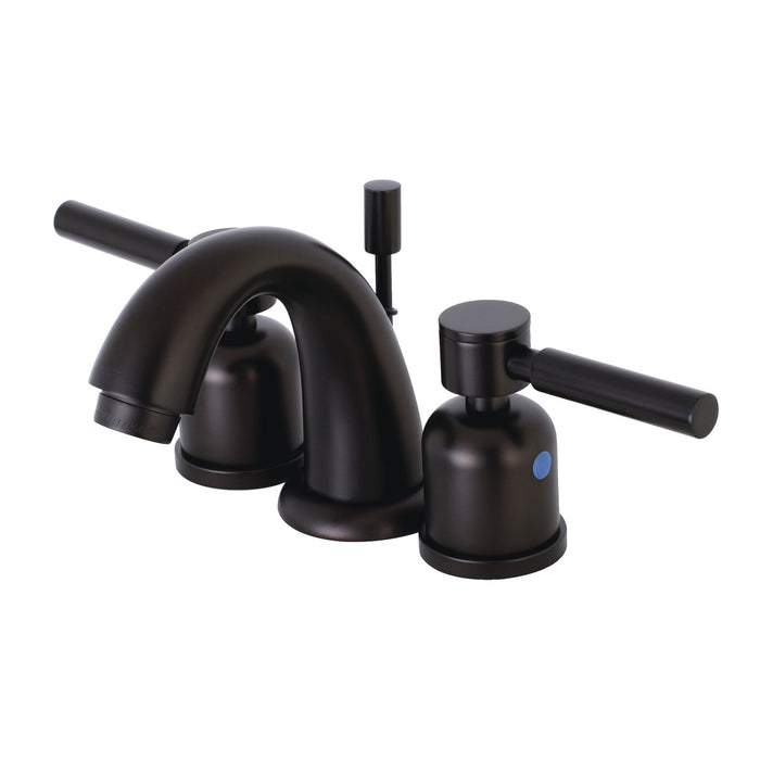 Kingston Brass KB8915DL Concord Widespread Bathroom Faucet with Retail Pop-Up Drain, Oil Rubbed Bronze