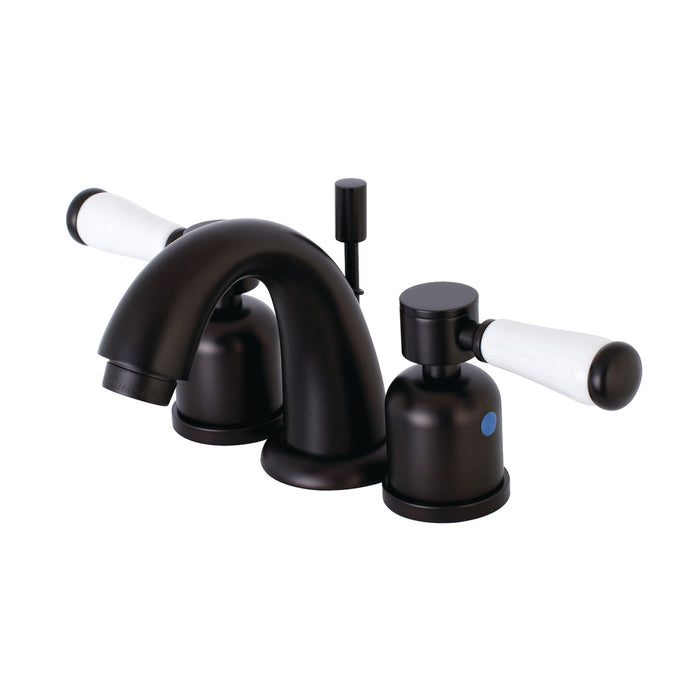 Kingston Brass KB8915DPL Paris Widespread Bathroom Faucet with Retail Pop-Up Drain, Oil Rubbed Bronze