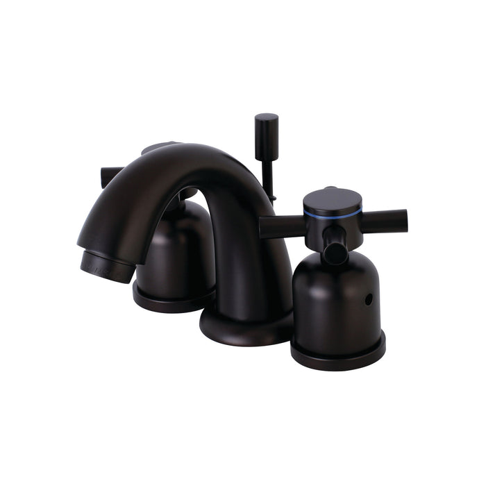 Kingston Brass KB8915DX Concord Widespread Bathroom Faucet with Retail Pop-Up Drain, Oil Rubbed Bronze