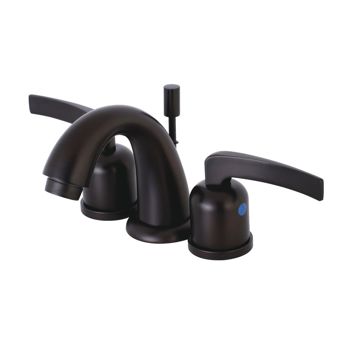 Kingston Brass KB8915EFL Centurion Widespread Bathroom Faucet with Retail Pop-Up Drain, Oil Rubbed Bronze