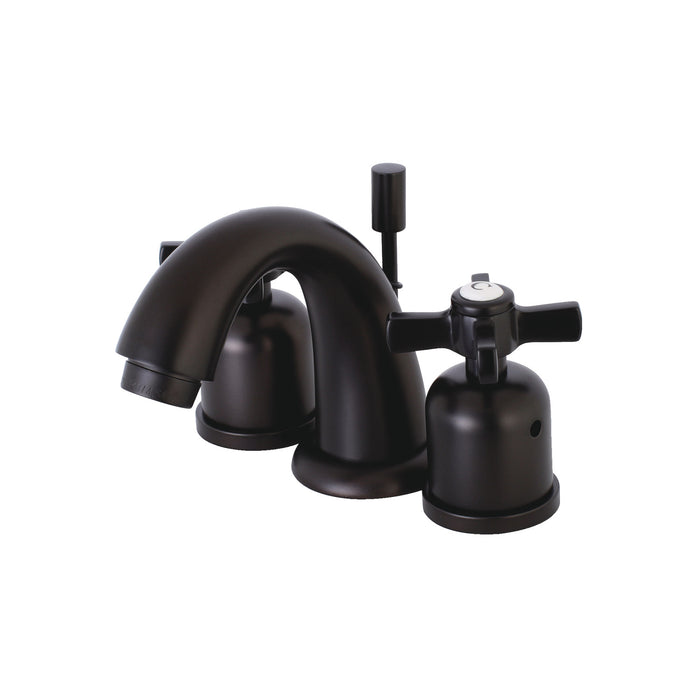 Kingston Brass KB8915ZX Millennium Widespread Bathroom Faucet with Retail Pop-Up Drain, Oil Rubbed Bronze