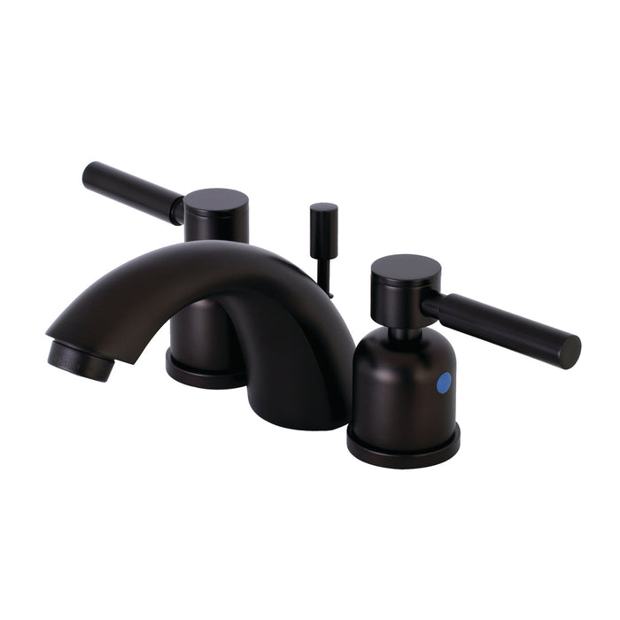 Kingston Brass KB8955DL Concord Mini-Widespread Bathroom Faucet with Pop-Up Drain, Oil Rubbed Bronze