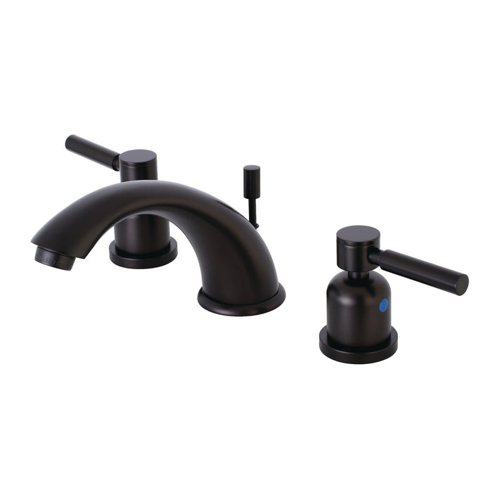 Kingston Brass KB8965DL Concord Widespread Bathroom Faucet with Retail Pop-Up Drain, Oil Rubbed Bronze