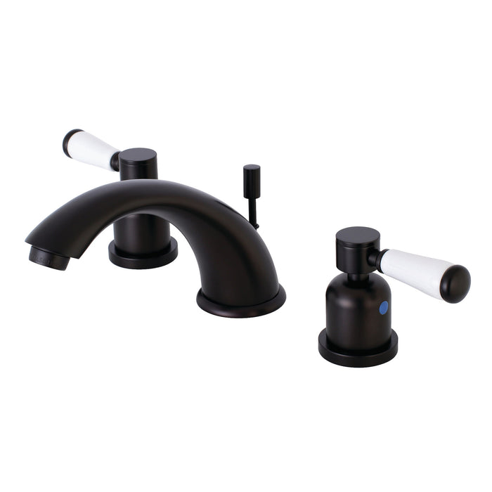 Kingston Brass KB8965DPL Paris Widespread Bathroom Faucet with Retail Pop-Up Drain, Oil Rubbed Bronze