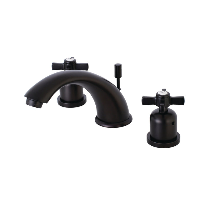 Kingston Brass KB8965ZX Millennium Widespread Bathroom Faucet with Retail Pop-Up Drain, Oil Rubbed Bronze