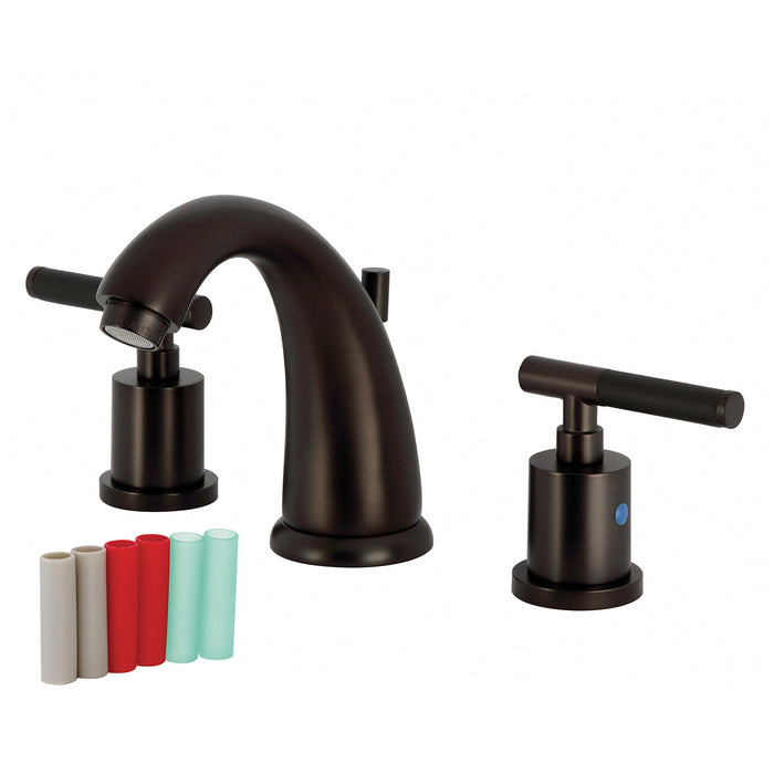 Kingston Brass KB8985CKL Kaiser Widespread Bathroom Faucets with Pop-Up Drain, Oil Rubbed Bronze