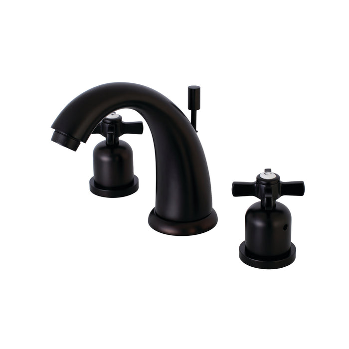 Kingston Brass KB8985ZX Millennium Widespread Bathroom Faucet with Retail Pop-Up Drain, Oil Rubbed Bronze