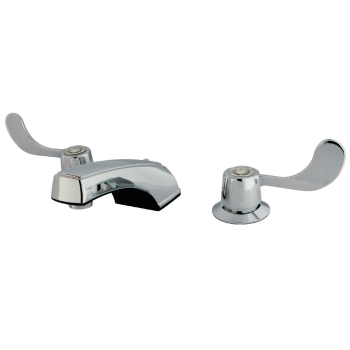 Kingston Brass KB931LP Vista Widespread Bathroom Faucet, Polished Chrome