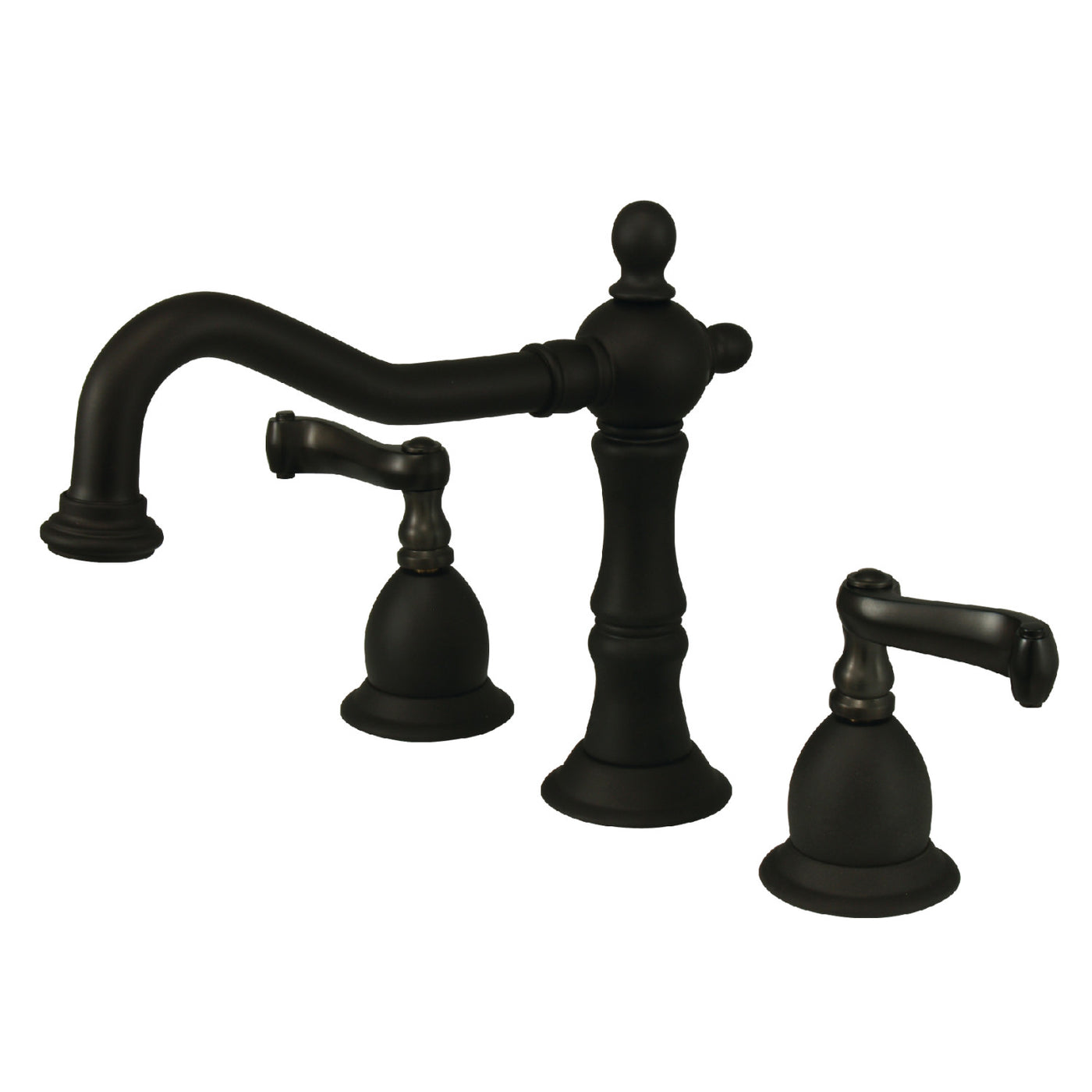 Kingston Brass KS1975FL 8 in. Widespread Bathroom Faucet, Oil Rubbed B