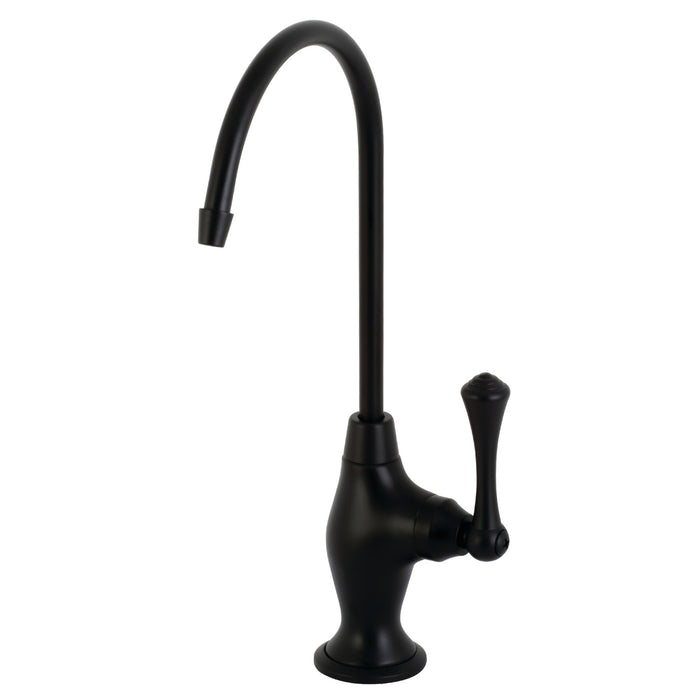 Kingston Brass KS3190BL Vintage Single-Handle Water Filtration Faucet, Matte Black