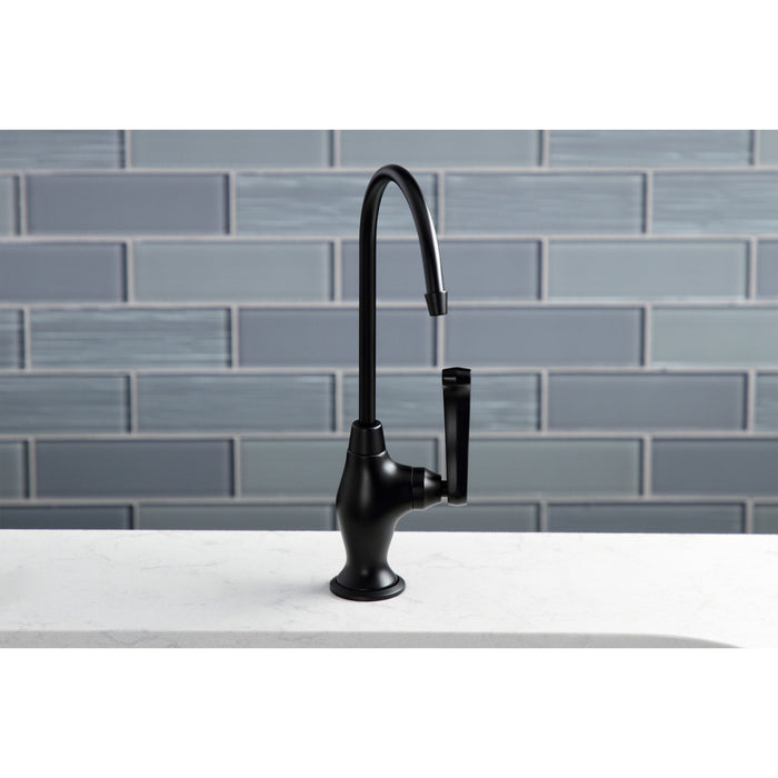 Kingston Brass KS3190FL Royale Single-Handle Water Filtration Faucet, Matte Black