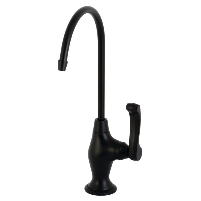 Kingston Brass KS3190FL Royale Single-Handle Water Filtration Faucet, Matte Black