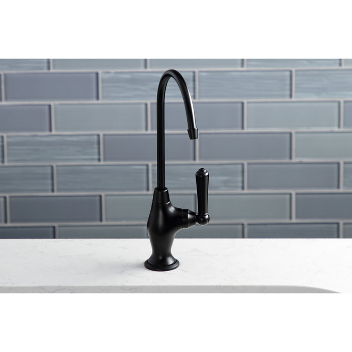 Kingston Brass KS3190NML Magellan Single-Handle Water Filtration Faucet, Matte Black