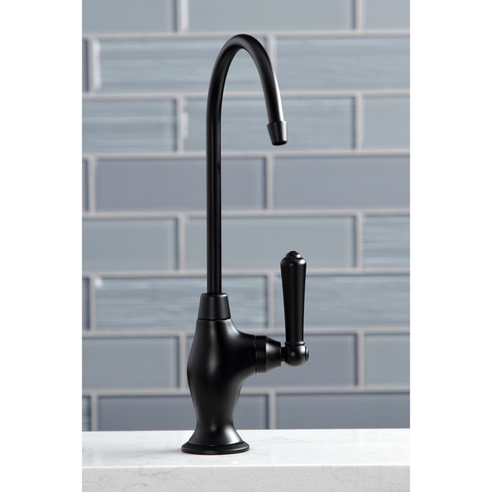 Kingston Brass KS3190NML Magellan Single-Handle Water Filtration Faucet, Matte Black