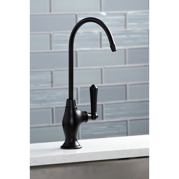 Kingston Brass KS3190NML Magellan Single-Handle Water Filtration Faucet, Matte Black