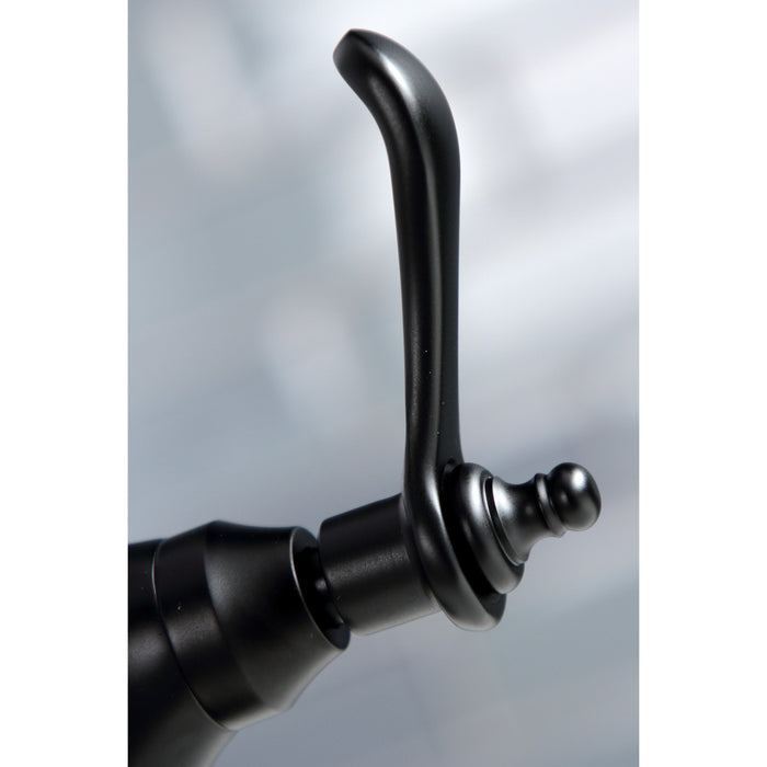 Kingston Brass KS3190TL Templeton Single-Handle Water Filtration Faucet, Matte Black