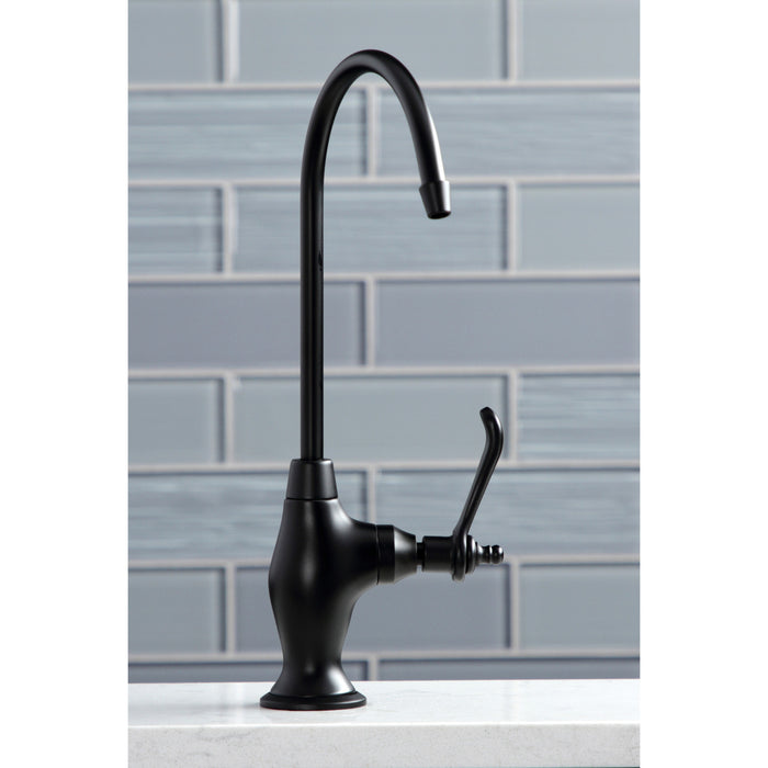 Kingston Brass KS3190TL Templeton Single-Handle Water Filtration Faucet, Matte Black